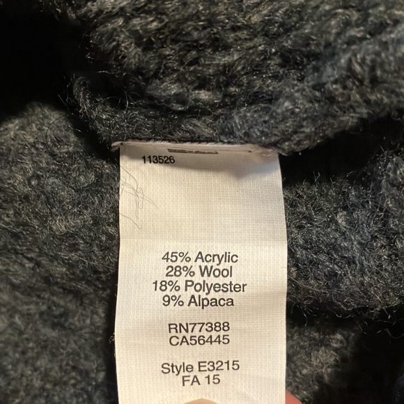 Madewell Sweater Wool-Blend Cowl Turtleneck Size Small - Picture 10 of 11